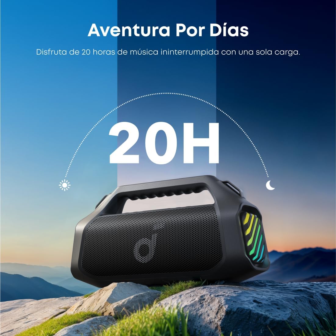 BOCINA SOUNDCORE BOOM 2 PLUS