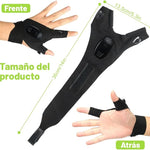 GUANTES CON LINTERNA LED