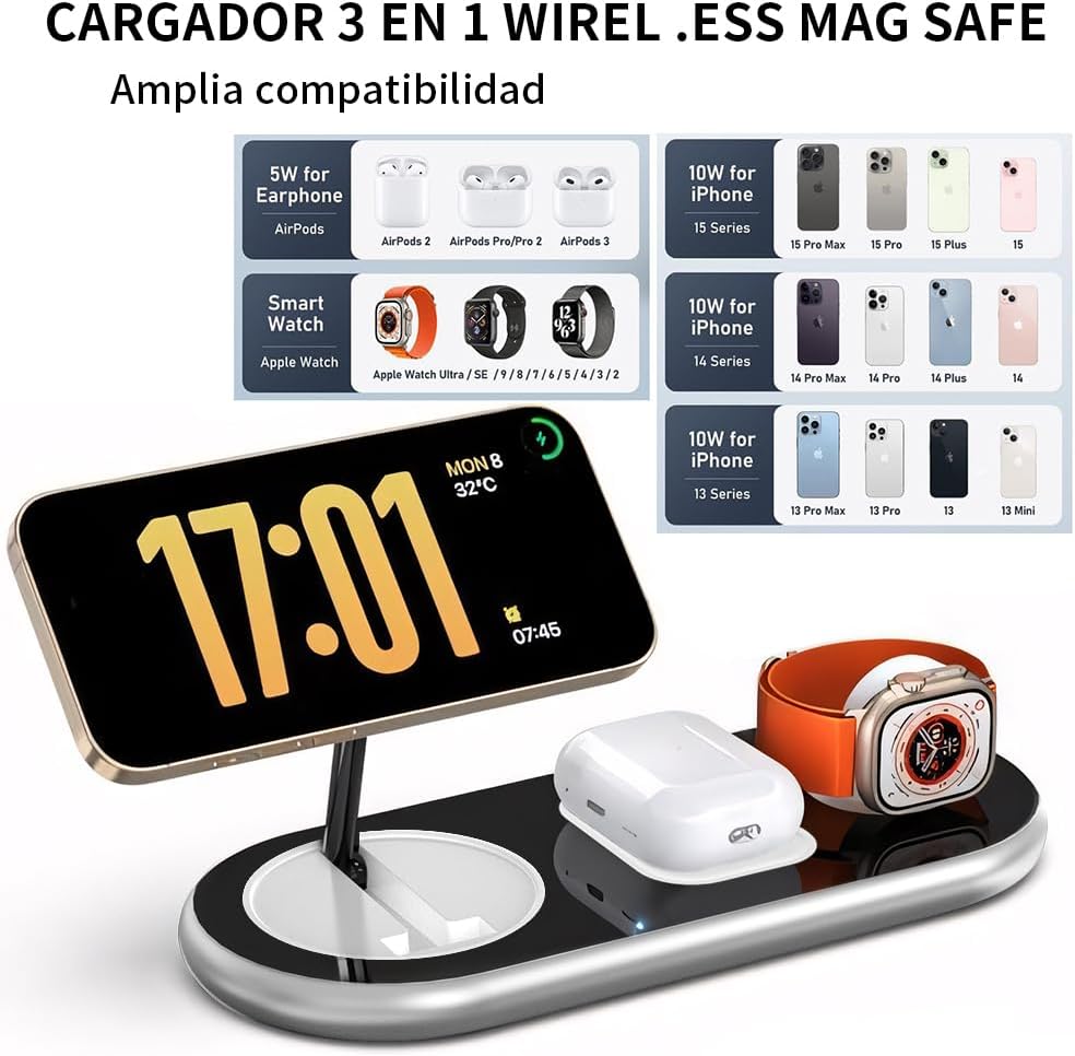 JESWO CARGADOR INALÁMBRICO