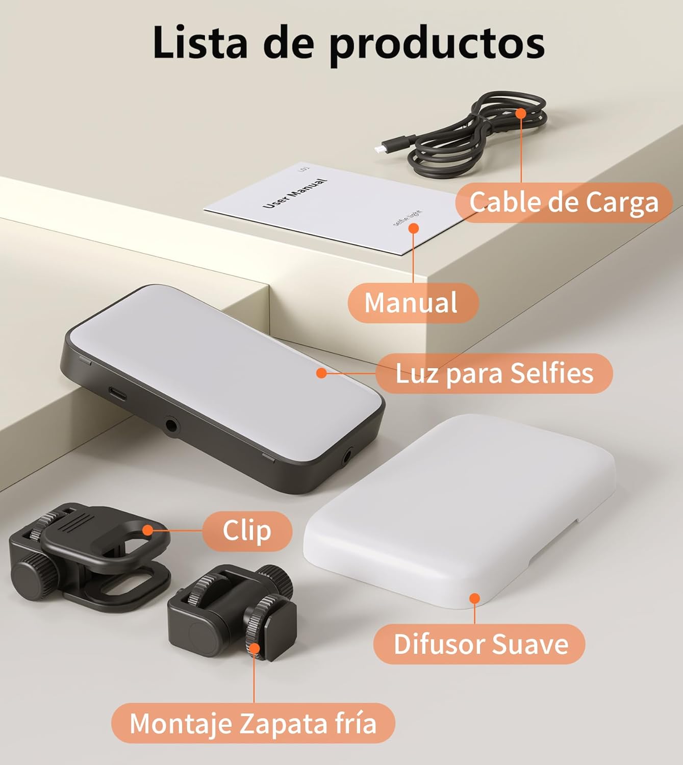 TONEOF 96 LED LUZ RECARGABLE