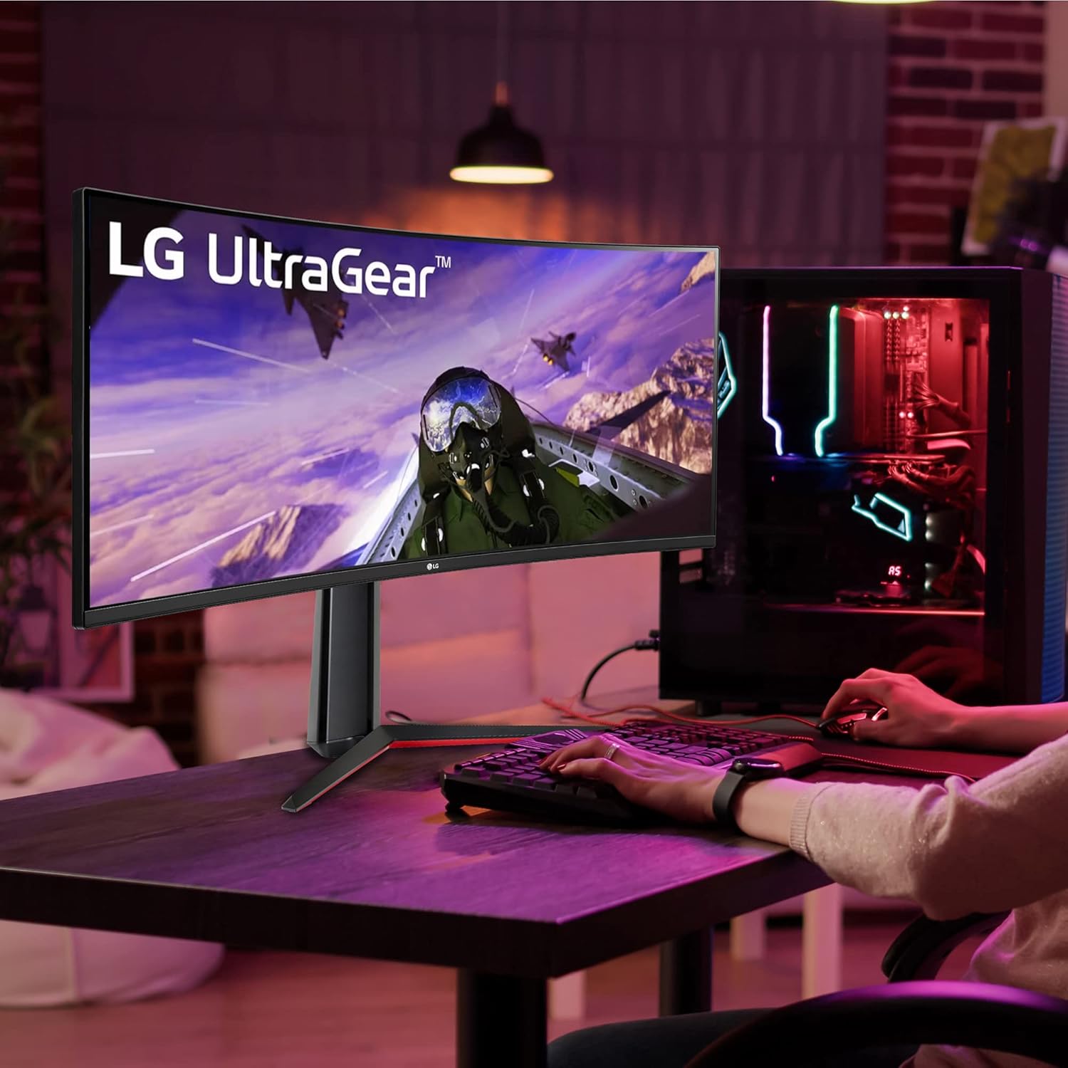 MONITOR LG ULTRAGEAR 34GP63A-B