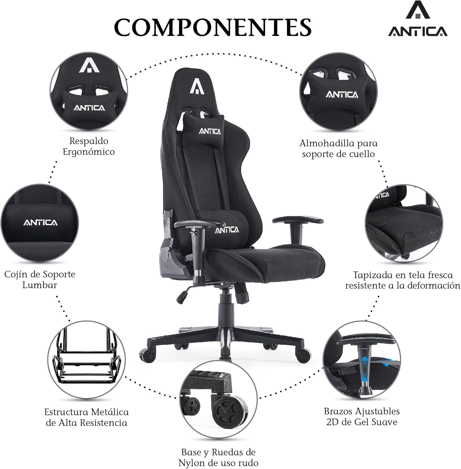 ANTICA SILLA GAMER