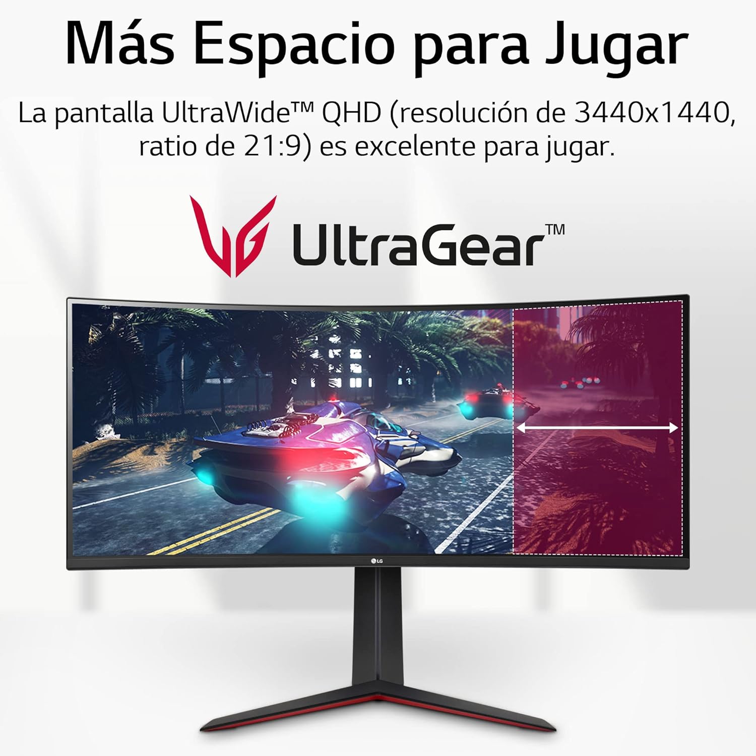 MONITOR LG ULTRAGEAR 34GP63A-B