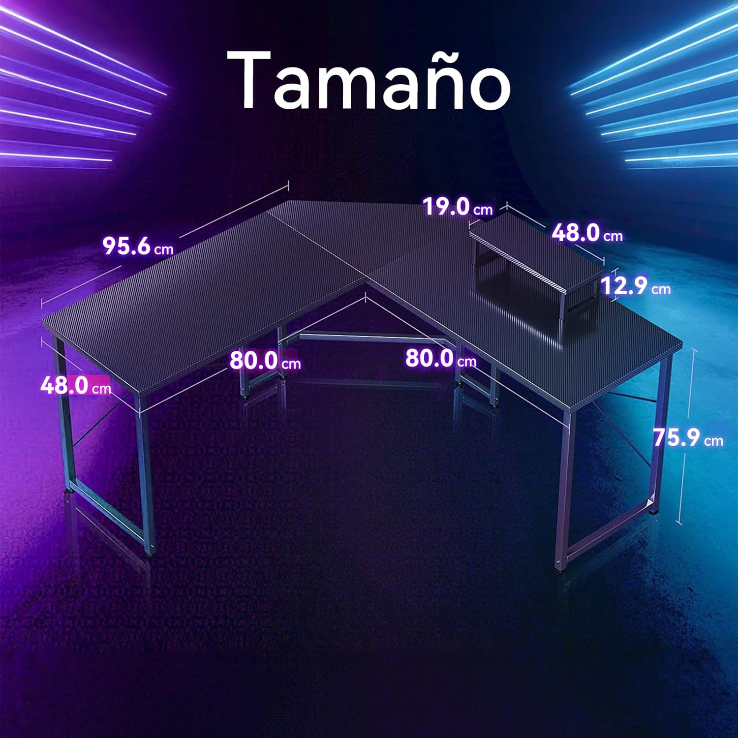 ESCRITORIO GAMER LINGLUCKY