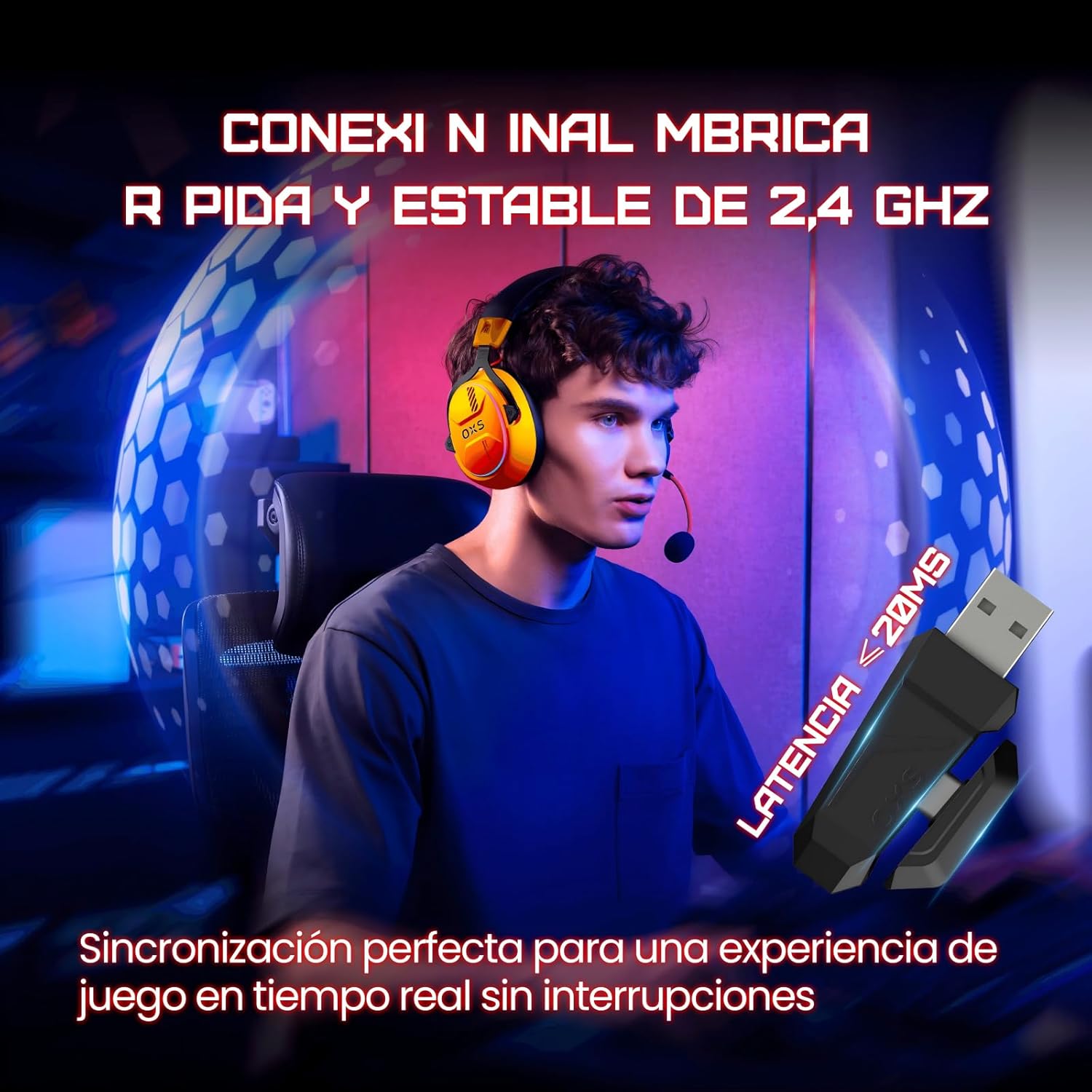 AUDÍFONOS OXS INALÁMBRICOS