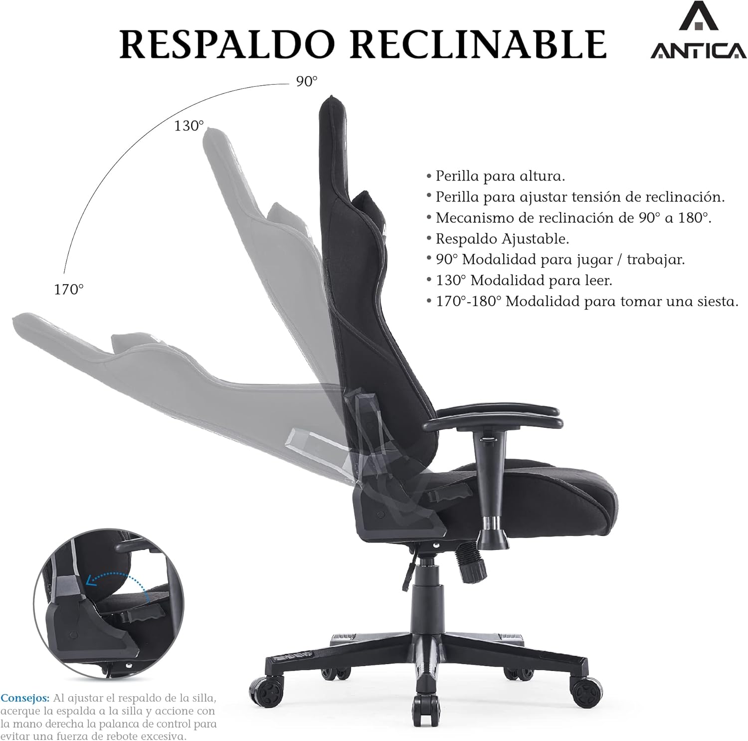 ANTICA SILLA GAMER