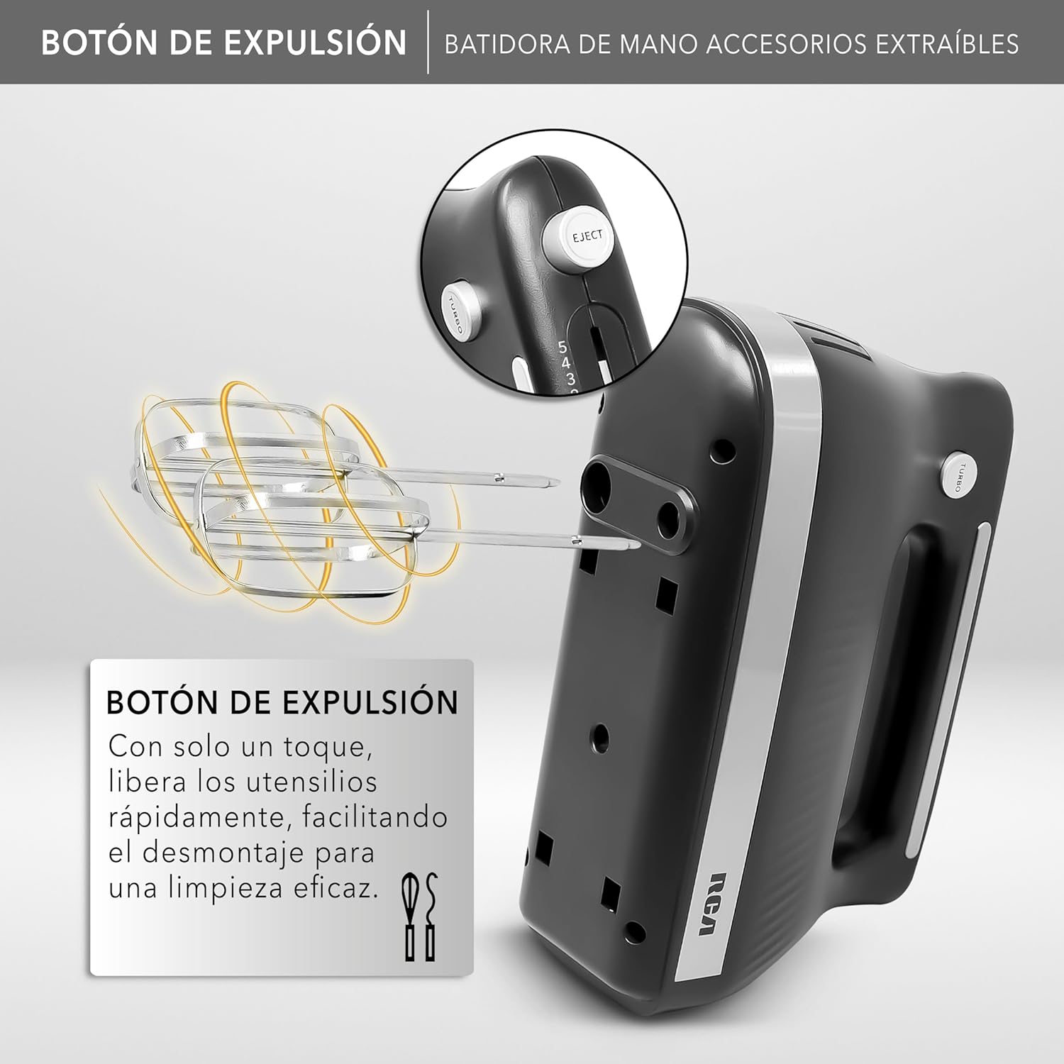 RCA BATIDORA DE MANO RC‑72