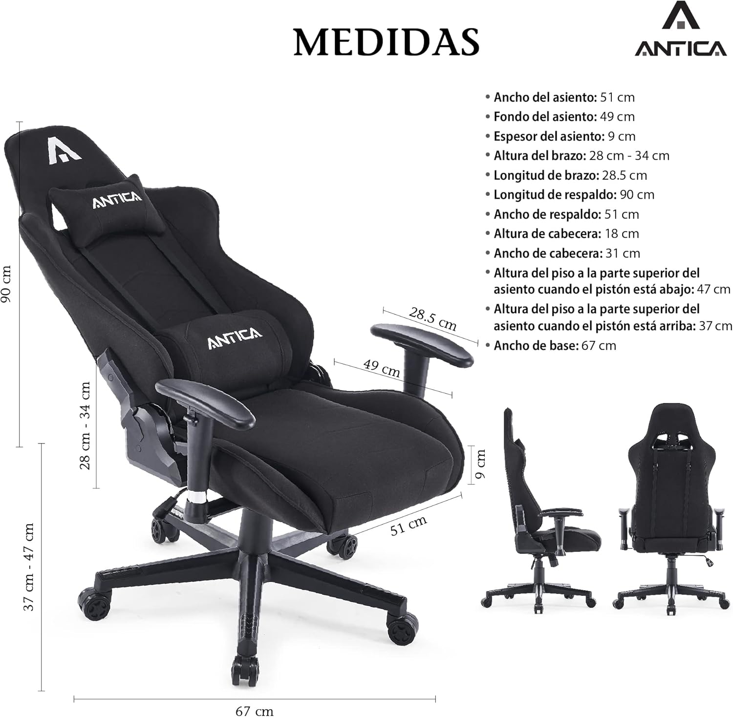 ANTICA SILLA GAMER