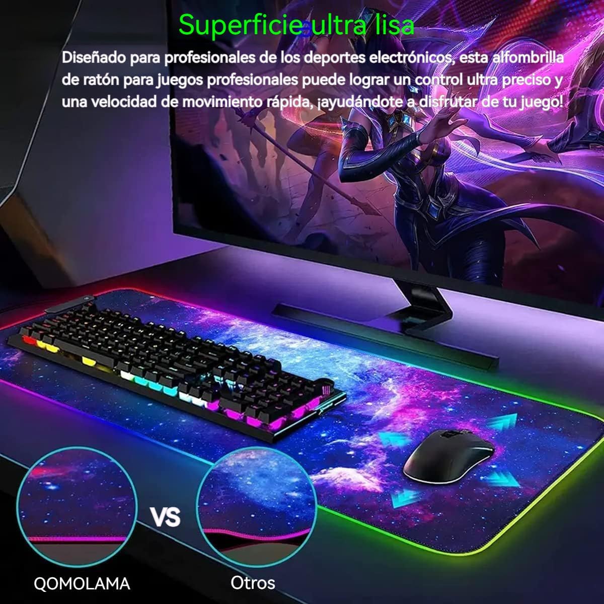 ALFOMBRILLA RGB AILRINNI