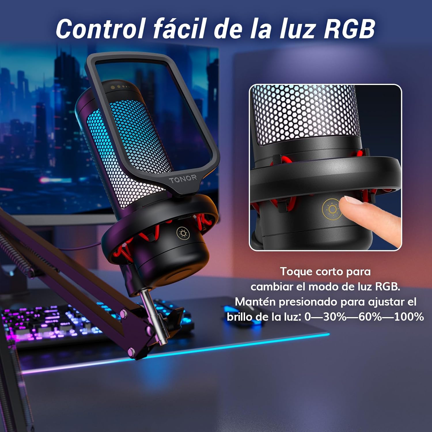 MICROFONO GAMING TONOR TC310