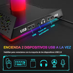 SOPORTE PARA AURICULARES RGB
