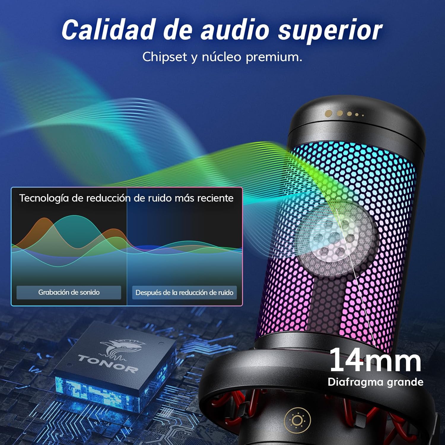 MICROFONO GAMING TONOR TC310