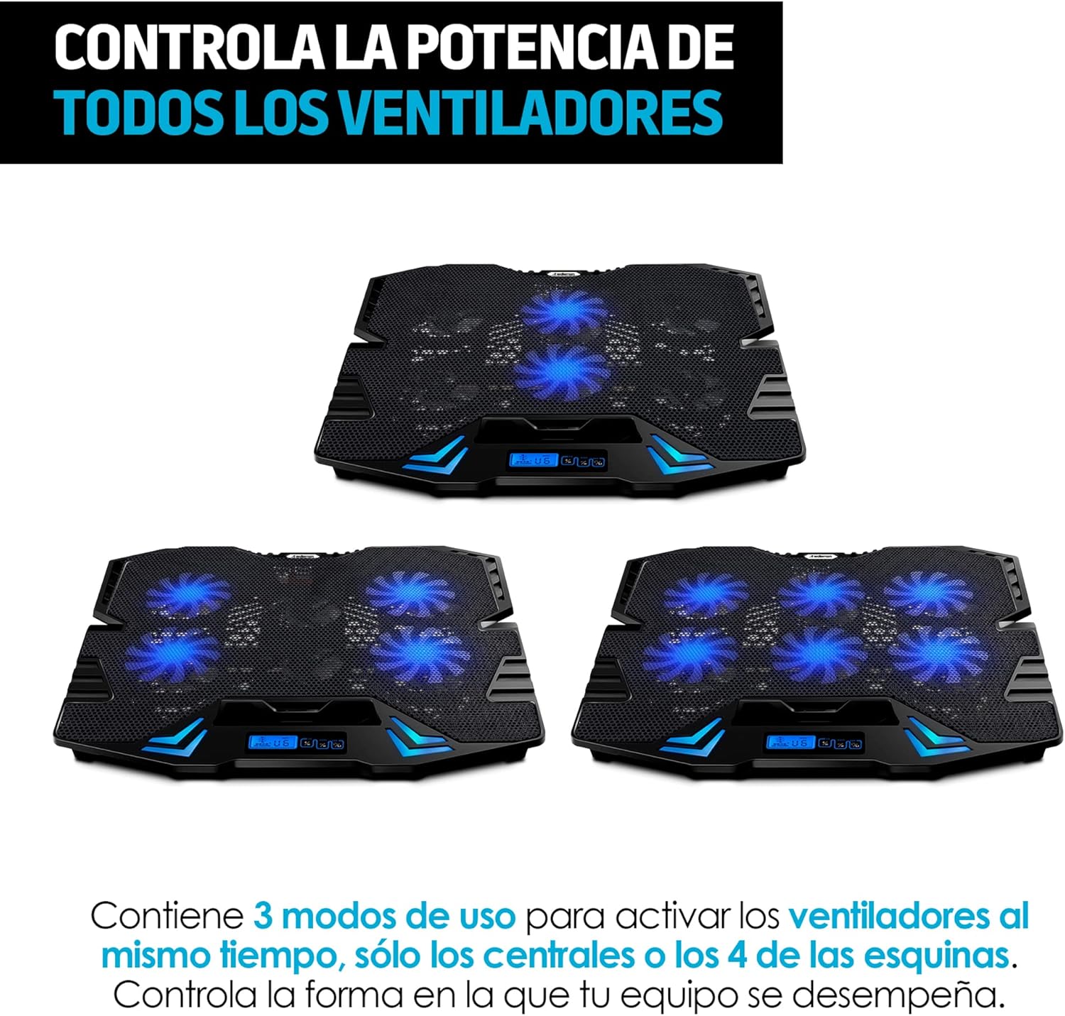 VENTILADOR Y SOPORTE REDLEMON