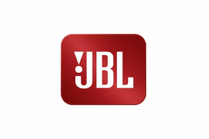 logo de jbl en rojo